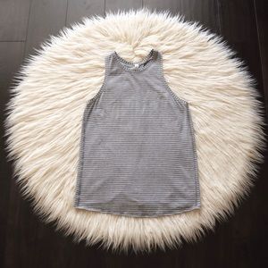 Lululemon | All Tied Up Tank Grey/White Stripes 4